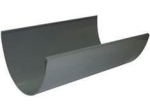 FLOPLAST HI-CAP GUTTER RGH4 GREY 4 metre