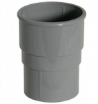 PIPE SOCKET HALF ROUND GREY RS1 GREY