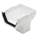 STOPEND OUTLET WHITE SQ ROS2