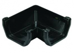 GUTTER ANGLE 90o BLACK SQ RAS1