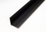 PLASTIC ANGLE BLACK 25mm x 25mm x 2440mm