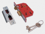 UNION 2201 2 1/2" PL MORTICE LOCK 5 LEVER