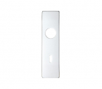 ZOO HARDWARE ZAA1SA LOCK COVER PLATES 178x44mm SATIN ALUMINIUM