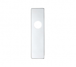 ZOO HARDWARE ZAA2SA LATCH COVER PLATES 178x44mm SATIN ALUMINIUM