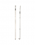 ZOO HARDWARE ZAS13SS 610mm x 20mm LEVER ACTION FLUSH BOLT SATIN STAINLESS STEEL