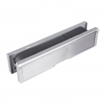 EUROSPEC INTUMESCENT LETTERBOX ASSEMBLIES ES309 SATIN STAINLESS STEEL