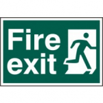 FIRE EXIT MAN RIGHT SAV 400mm x 200mm