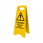 HEAVY DUTY A-BOARD 4708 CAUTION MACHINE UNDER MAINTENANCE