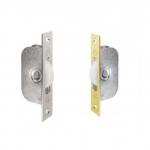 Carlisle Brass AQ92 Sash Window Axle Pulley Brass Face / Nylon Wheel