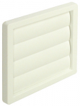 HAFELE WALL GRILL GRAVITY FLAP WHITE 565.30.835 180mm x 180mm