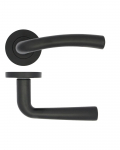 SEVILLE LEVER ON ROSE ZPA050-MB MATT BLACK