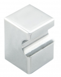 FTD2525B-CP 22mm x 22mm Square Knob(Polished Chrome)