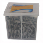 Assorted Plastic Wall Plugs 520 pieces