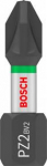 BOSCH PRO IMPACT SCREWDRIVER PZ2 BIT 25 PIECE TIC-TAC BOX 2607002804