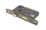 ALKBATH3DS 3" Bathroom Lock Distressed Silver
