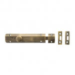 ASB6AB 6" Surface Door Bolt Antique Brass