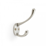 AW770SN Victorian Hat & Coat Hook Satin Nickel
