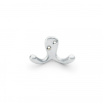 AW773SC Victorian Double Robe Hook Satin Chrome
