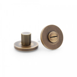 A & W AW792AB REEDED TURN & RELEASE ANTIQUE BRASS