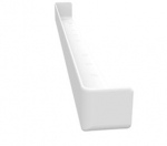 600mm Double Ext. Corner - White