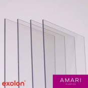 EXOLON GP 3mm CLEAR POLYCARBONATE CUT SIZE per square metre
