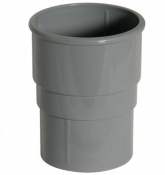 PIPE SOCKET HALF ROUND GREY RS1 GREY