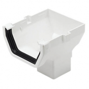 STOPEND OUTLET WHITE SQ ROS2