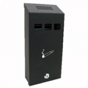 Cigarette Bin Black CIG2BK