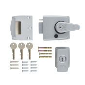 ERA 1930-35  HIGH SECURITY NIGHT LATCH SATIN CHROME 60MM