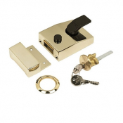 Yale 89 Nightlatch Brasslux