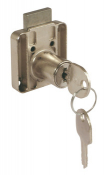HAFELE RIM LOCK 18mm CYLINDER DRAWER LOCK 232.04.220 CHROME