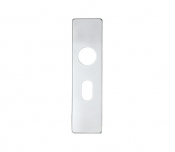 Zoo Hardware ZAA1EPSA72 Din Euro Cover Plates 178x44mm Satin Aluminium 72mm