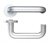 ZOO HARDWARE ZAA080 22MM ROUND ROSE FURNITURE SATIN ALUMINIUM