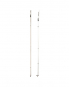 ZOO HARDWARE ZAS13SS 904mm x 20mm LEVER ACTION FLUSH BOLT SATIN STAINLESS STEEL