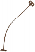 HAFELE FLAP STAY FLEXIBLE FOR LIGHT WEIGHT FLAPS 366.73.104 BROWN