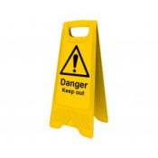HEAVY DUTY A-BOARD     4717 DANGER KEEP OUT