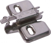 Hafele 322.94.702 Mounting Plate, Cruciform, for Grass Click On System Hinges
