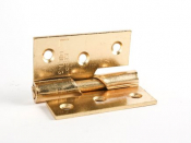76mm Electro Brassed Rising Butt Hinge Left Hand  Each