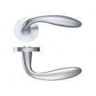 ZOO HARDWARE ZPZ060SC VERONA ROUND ROSE LEVER FURNITURE SATIN CHROME