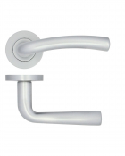 SEVILLE LEVER ON ROSE ZPA050-SC SATIN CHROME