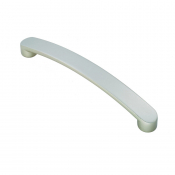 144mm RADIUSED END FLAT BOW HANDLE FTD2035A-SN (Satin Nickel)
