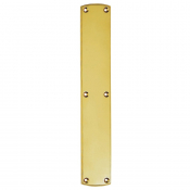 Carlisle Brass PF102 Large Push Plate Polished Brass