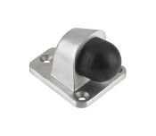 ZAS84SS DOOR STOP FLOOR MOUNTE D HEAVY DUTY SATIN STAINLESS STEEL