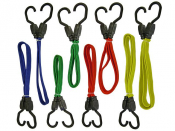 FAITHFULL FAITDBUNG8 FLAT BUNGEE CORD SET 8 PIECE