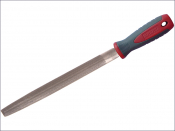 FAITHFULL HANDLED HALF ROUND SECOND CUT ENGINEERS FILE 24mm