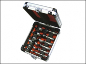 Faithfull FAICASSET6 Stubby Combination Wood Auger Bit Set 6 Piece 10-25mm