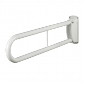 DOUBLE BAR DROP DOWN GRAB RAIL WHITE
