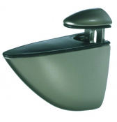 GLASS SHELF SUPPORT 5mm - 35mm POLISHED CHROME EACH 287.94.200