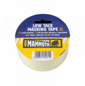 EVERBUILD MAMMOTH LOW TACK MASKING TAPE 50mm x 25 metre