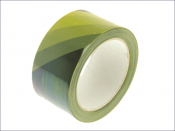 Hazard Warning Safety Tape 50mm x 33M Black & Yellow